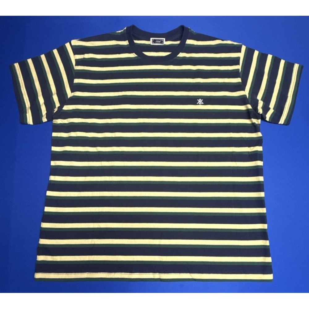 Kith Stripe LAX Tee 2.0 Nocturnal Mens Size XL Short Sleeve Crewneck T-shirt